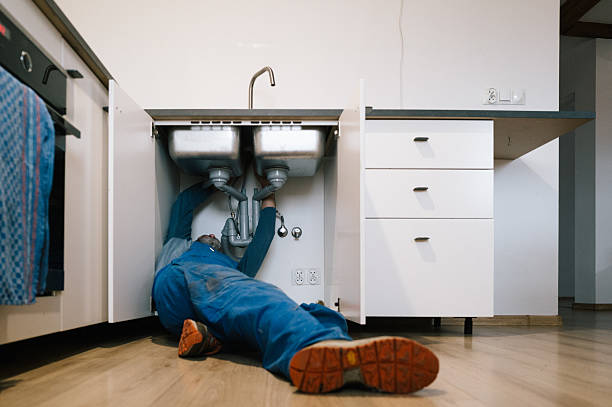 Professional Leak Detection technician working in Denton, KY